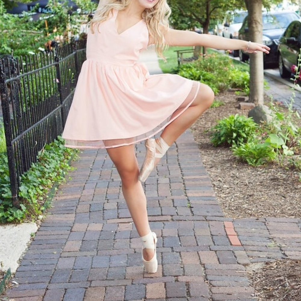 Lulu's Light Pink Dress
